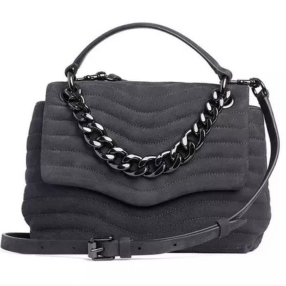 Rebecca Minkoff MAB Quilted Top Handle Satchel